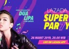Popstar Inggris Dua Lipa dan Artis Top Asia Tenggara Bakal Ramaikan HUT ke-7 Lazada