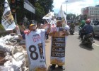 Sosialisasikan Program PKS, Kader Gelar Flashmod di Sepanjang Margonda