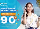 Promo Hiburan Akhir Tahun: Pakai GoPay, Cashback Hingga 90%