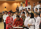 Prof. Dr. Ir. Rokhmin Dahuri Hadiri Pelantikan BPN Generasi Emas Indonesia